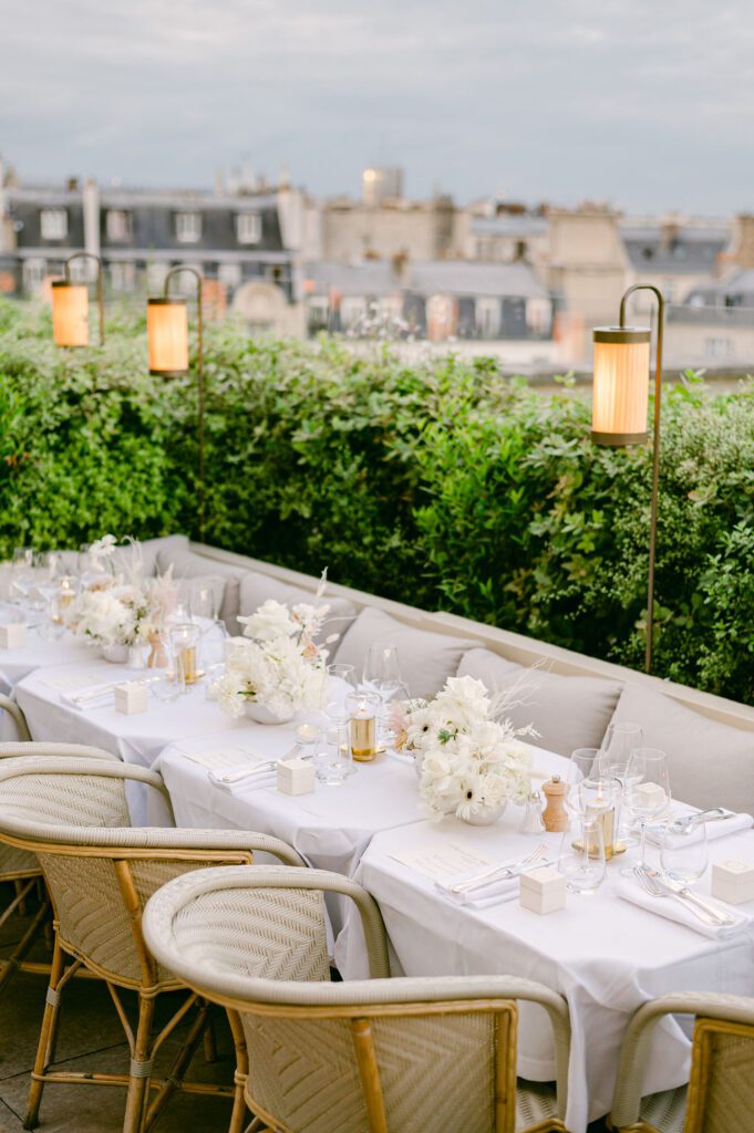 Rooftop Dinner in Paris - Beautiful Paris Rooftop Venue