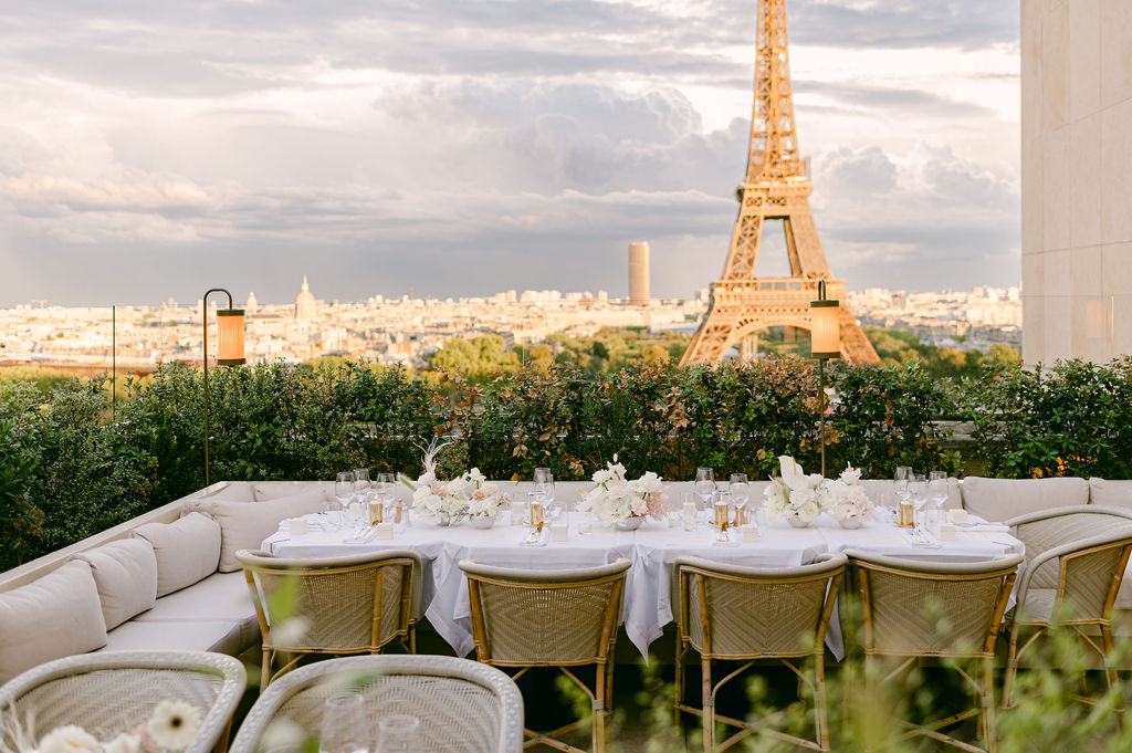 Rooftop Dinner in Paris - The Iron Lady