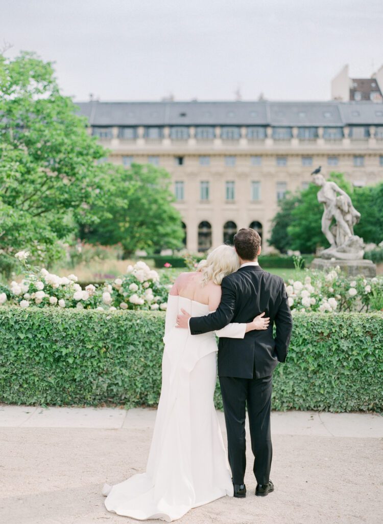 Wedding near Palais Royal