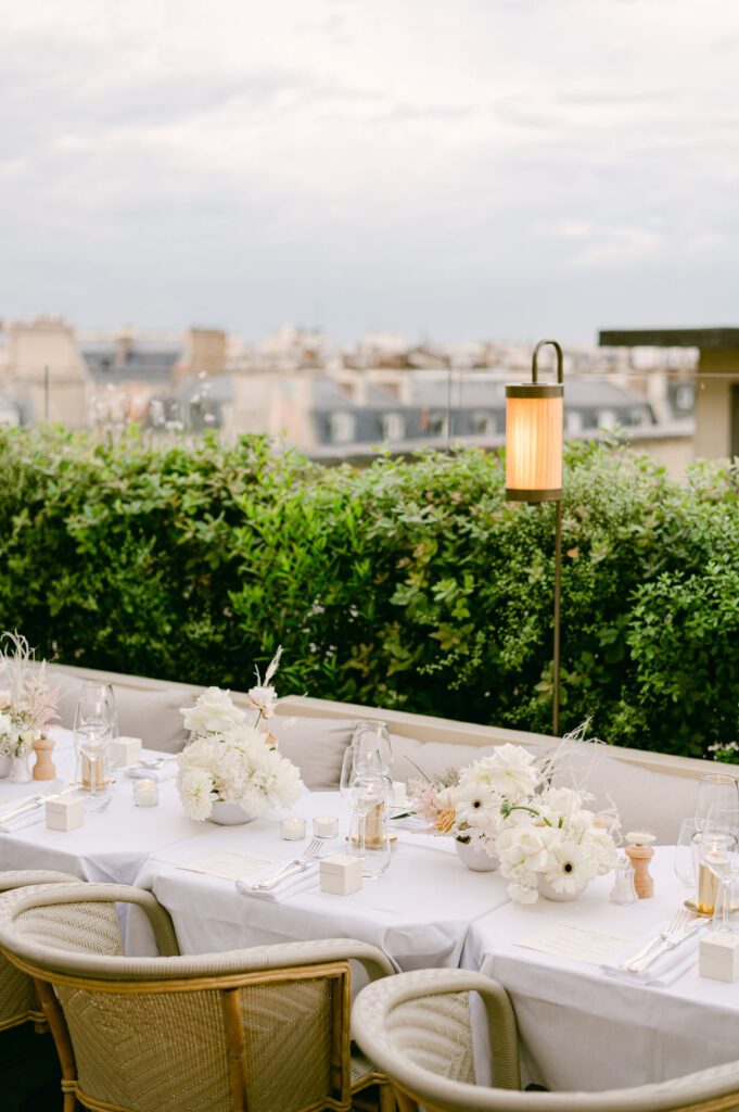Rooftop Dinner in Paris - Le Girafe Paris